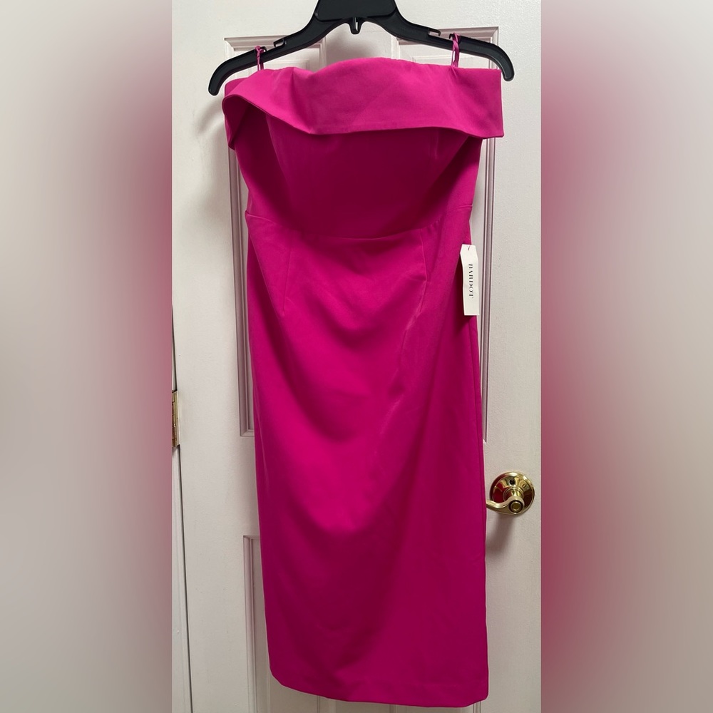 Bardot strapless dress